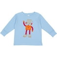 thumbnail image 3 of Inktastic Cute Robot, Silly Robot, Funny Robot, Robotics Boys or Girls Long Sleeve Toddler T-Shirt, 3 of 5