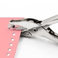 thumbnail image 2 of For Scrapbooking & Cards 2Pcs 3/6Mm Punch Diameter Single Hole Punch Metal Punchers Suitable For 8 Sheets / 70G Paper, 2 of 6