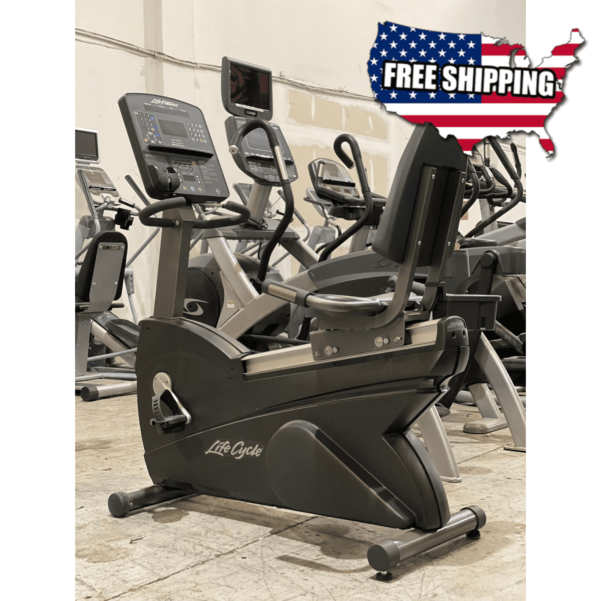Life fitness integrity 2025 recumbent bike