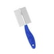 thumbnail image 5 of EeaseMX Peine de acero inoxidable de doble fila para mascotas, cepillo masajeador, cepillo de masaje para el cabello, limpiador para la belleza de las mascotas (azul), 5 of 7
