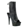thumbnail image 2 of Women's Pleaser Delight 1018MMG Open-Toe Bootie, 2 of 2
