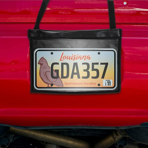 Car Exterior Accessories License Plate Shields Bubble, 50% OFF