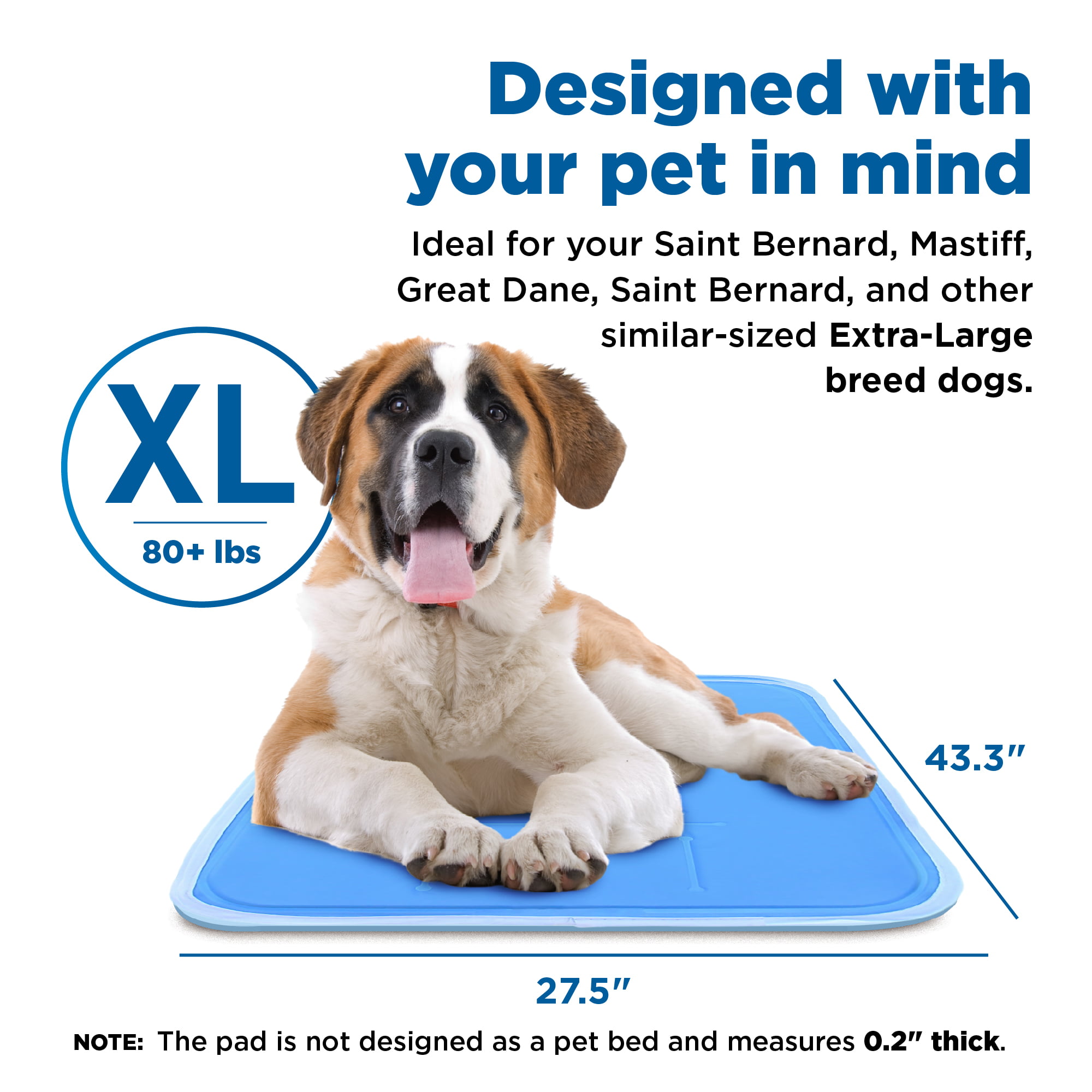 US Stock Portable Pet Waterproof Mat Dog Bed Cooling Mat for Car Sofa Multi Size 
