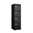 thumbnail image 3 of WGYPRIME 4 Drawer File Cabinet with Lock, Modern Vertical Metal Filing Cabinet for Home, Office, Organizer Storage Cabinet Letter Size/A4/Legal File, 3 of 12