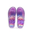 thumbnail image 2 of Leeye Girls' Glitter Jelly Mary Jane Shoes, Flat Heel, Medium Width, Perfer for Playdate Beach Trip & Summer Adventures, Purple, 3-3.5 Years (Toddler Girls'), 2 of 6