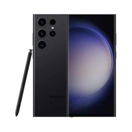 SAMSUNG Galaxy S23 Ultra, 256 gb, Black - Unlocked Smartphone