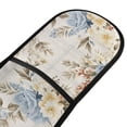 thumbnail image 2 of Dailycode Double Sided Oven Mitt with Loop Heat Resistant Kitchen Long Potholders 7" x 35" Beautiful Vintage Floral Flower, 2 of 6