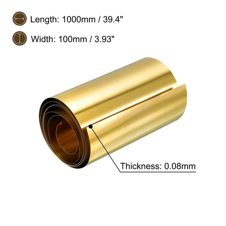 1Pc Width 200mm Thickness 0.3mm Length 1000mm 99.9... – Vicedeal