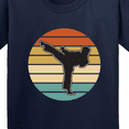 thumbnail image 4 of Inktastic Karate Martial Arts Silhouette Youth T-Shirt, 4 of 5