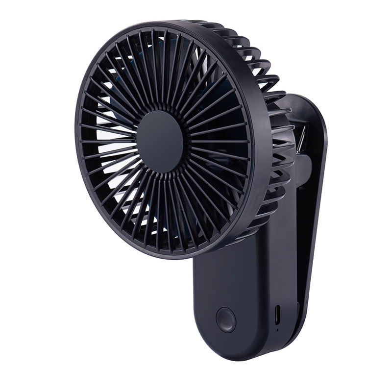 Royallove 2023 New Portable USB Table Fan Clipon Rechargeable Mini