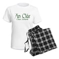 thumbnail image 4 of CafePress - County Clare (Gaelic) Women's Light Pajamas - Women's Short Sleeve Print T-Shirt and Pants Light Cotton Pajama Set, 4 of 7