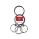 thumbnail image 1 of Llavero de metal de acero inoxidable Llavero Anillo de cadena Llavero, 1 of 3