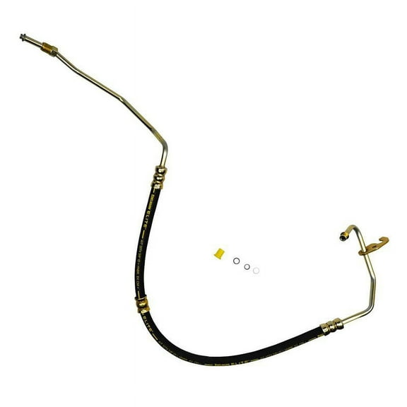 Power Steering Pressure Line Hose Assembly - Elite Hoses Fits select: 2009-2017 CHEVROLET TRAVERSE, 2007-2017 GMC ACADIA
