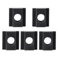thumbnail image 2 of Yosoo M12 T Slot Nuts, 5 pcs Black Oxide Finish T Slot Nuts M12 Threads Fit Into T-slots In Machine Tool Tables, 2 of 5