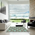 thumbnail image 6 of Ahgly Company Indoor Rectangle Patterned Blue Green Area Rugs, 7' x 9', 6 of 6