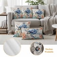 thumbnail image 6 of Outdoor Pillow Covers Sea Turtle Colorful Coral Starfish Waterproof Pillow Cases 16x16 Set of 2, Vintage Letter Throw Pillow Cover Pillowcase for Patio Balcony Couch Garden, 6 of 9