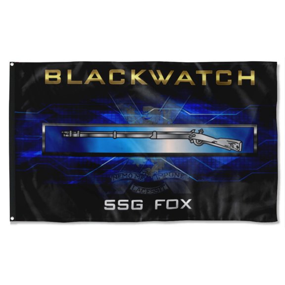 Cayyon Blackwatch Fox Eib Flag 3x5Feet Military Banner with 2 Brass Grommets
