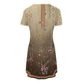 thumbnail image 5 of Mefallenssiah Robe Pull Imprimée à Manches Courtes et Col Rond pour Femmes, 5 of 5