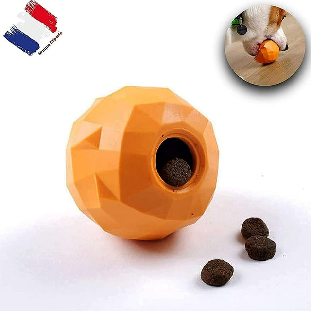 Dispensador original de premios interactivos indestructibles para perros | Pelotas resistentes al estrés | Apto para lavavajillas | Juego inteligente para perros
