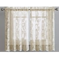thumbnail image 4 of Warm Home Designs 30" W x 36" L Golden Linen 2 Tier Panels. FI Linen Tiers 36, 4 of 4