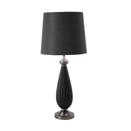 Decmode Black Metal Traditional Table Lamp 37 On Accuweather Decmode Black Metal Traditional Table, Modern Traditional Table Lamps