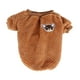 thumbnail image 1 of Greeniant Ropa para perros Disfraces Estilo simple Suéter multicolor para mascotas Cachorros Camisa Suavidad Mantener caliente Cachorro Chaleco Café L Ropa para mascotas Café METRO Greeniant PT003805-07B, 1 of 6