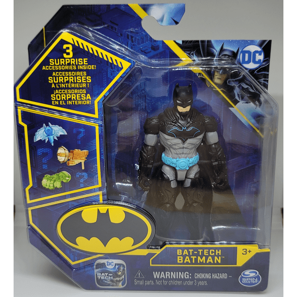 DC Comics Bat-Tech Batman Action Figure, Kids Toys for Boys Ages 3 and Up,  New for 2022 