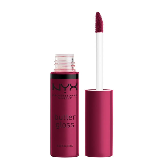 NYX Professional Makeup Butter Gloss, Non-Sticky Lip Gloss, Devil's Food Cake, 0.27 Oz