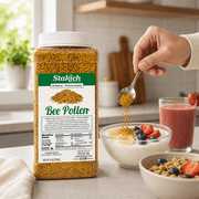 Stakich Bee Pollen Granules - Natural, Unprocessed - 5 lb