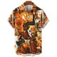 thumbnail image 3 of Camisas de verano para hombre, estampado 3D de Umbanda, ropa de hombre de alta calidad, sudadera informal, camisa hawaiana, camisas y blusas de manga corta, 3 of 5