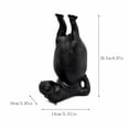 thumbnail image 2 of Whimsical Home Decor with Upside Down Hippo, Office Decor for Desk Or Shelves, Housewarming Gift for, 2 of 8