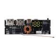 thumbnail image 1 of LED Dual USB PD Fast Charge 5A Type-C USB Mobile Power Bank 18650 Charging Module Temperature Protection 3S 65W, 1 of 6