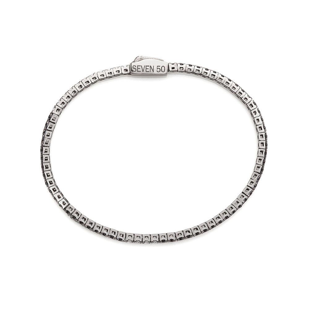 Made in Italy Round Cut half Black and half White