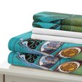 thumbnail image 4 of Dibujos animados Duvet Cover Skateboard Pattern Patrón de Hogares Acolchado Cubierta Caja Caja de múltiples Tamaño Conjunto de colchas para jóvenes adultos L 3 piezas Eigraketly HA011559-13, 4 of 7
