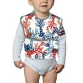 thumbnail image 6 of Zufioo Red Lobster Print Toddler Adjustable Waterproof Bib, 11.6x15 Inch Feeding Bib Suitable for 6-24 Month Babies, 6 of 8