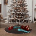 thumbnail image 4 of Sikiie Neon Sign For Books Christmas Tree Skirt, Christmas Tree Decorations, Christmas Decor, Tree Mat Decoration(30-48IN)-48", 4 of 6