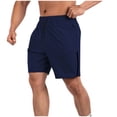 thumbnail image 1 of pstuiky Pantalones cortos deportivos, Pantalones cortos deportivos de verano para hombre, transpirables, de cinco puntos, para actividades al aire libre Pantalones cortos de golf, 1 of 5