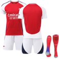 thumbnail image 1 of Boys Girls Kids HAVERTZ 29# MARTINELLI 11# TOMIYASU 18# Soccer Football Jersey, 1 of 2
