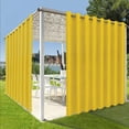 thumbnail image 1 of Rideaux Intérieurs Extérieurs pour Patio \ Panneau de Rideau à Oeillets Bloquant le Soleil pour Intimité, Rideaux Résistants aux Intempéries pour Gazebo, Véranda avant, Pergola, Kaki G x H Panneau, 1 of 8