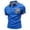 Blue, variant on Mens Pride T Shirt Equality We the People Means Everyone Rainbow Graphic Polo Shirts Lightweight Short Sleeve Tops Trendy Collared Button Clothes Light Green 2XL