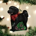 thumbnail image 2 of Old World Christmas Ornaments Black Doodle Dog Glass Blown Ornaments for Christmas Tree, 2 of 6