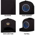thumbnail image 3 of Ultra Game Gorra de béisbol estándar para niños, color negro, 3 of 5