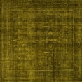 thumbnail image 1 of Ahgly Company Indoor Square Persian Yellow Bohemian Area Rugs, 6' Square, 1 of 4