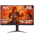 thumbnail image 1 of Aoc C27G4H2 Monitor Curvo Para Juegos De 27" Fhd 1920X1080 1500R 200 Hz Frecuencia De Actualización 0,3 Ms Tiempo De Respuesta Altura Ajustable Negro Compatible Con Switch Xbox Ps5, 1 of 5