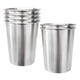 thumbnail image 2 of 6 Pack 8 Oz Stainless Steel Kids Cups, Children's Pint Cups, Stackable Durable Metal Cups, Shatterproof Drinking Glasses(kui), 2 of 5