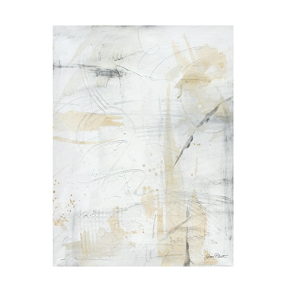 Canvas Wall Art - Jean Plout 'Monday Textures B' Wall Art for Living Room, Bedroom, or Office Décor by Trademark Fine Art - 14 x 19 Inches