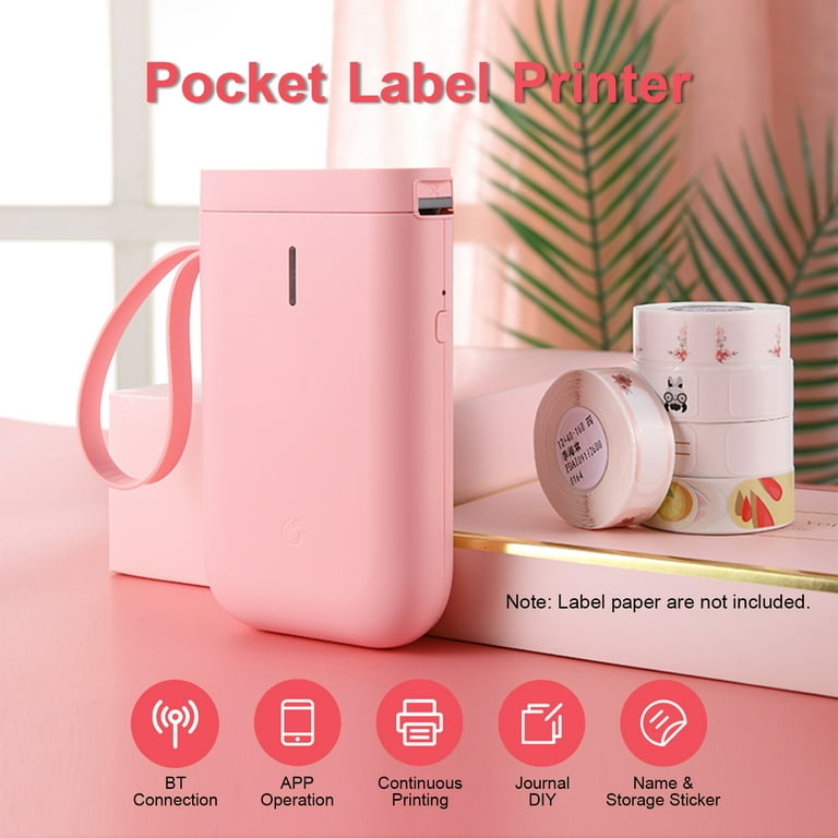 Portable Pocket Label Printer Wireless Label Printer Bluetooth Niimbot D11  Fast