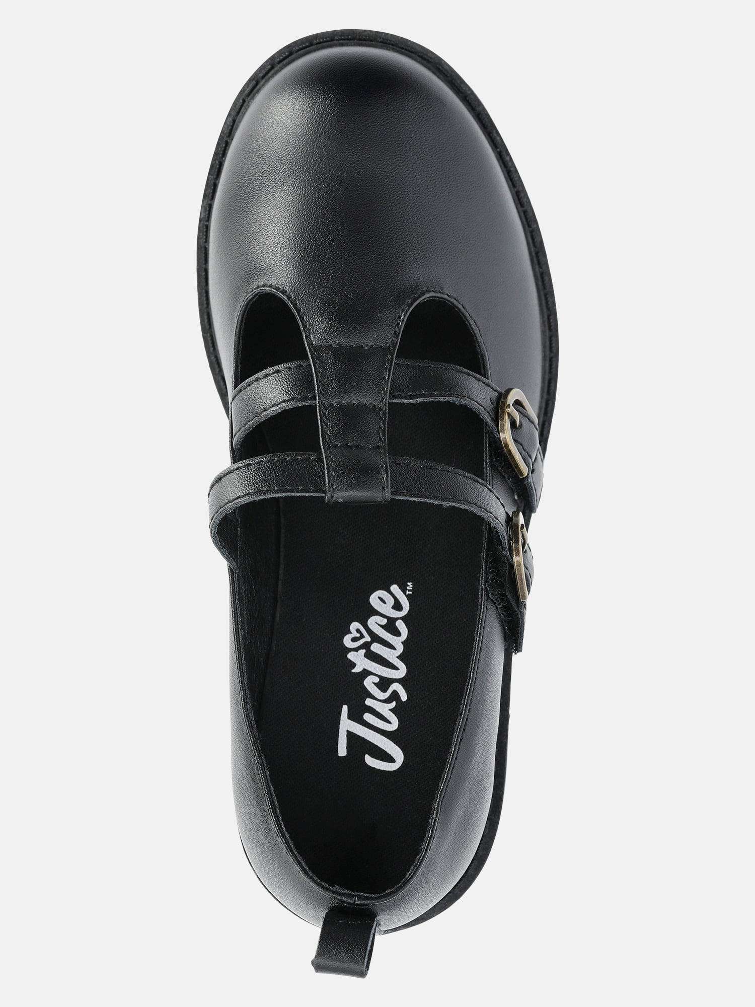 Justice Girls Block Heel Mary Jane Shoes