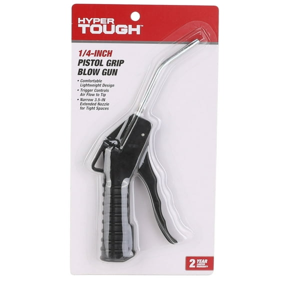 Hyper Tough 1/4-inch Portable POM Pistol Grip Blow Gun, HT14BG