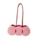 thumbnail image 5 of Jarrón de cerámica con forma de bolso, florero para mesa de comedor estilo granja. Rosa, 5 of 9